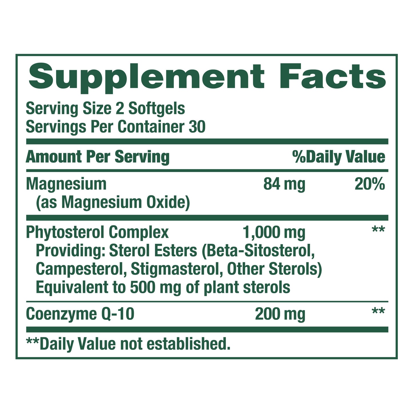 Vital Heart | CoQ10 + Magnesium Supplement