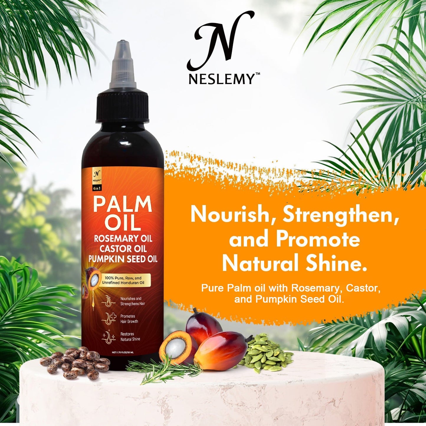 PurePalma | Palm Oil for Hair Growth