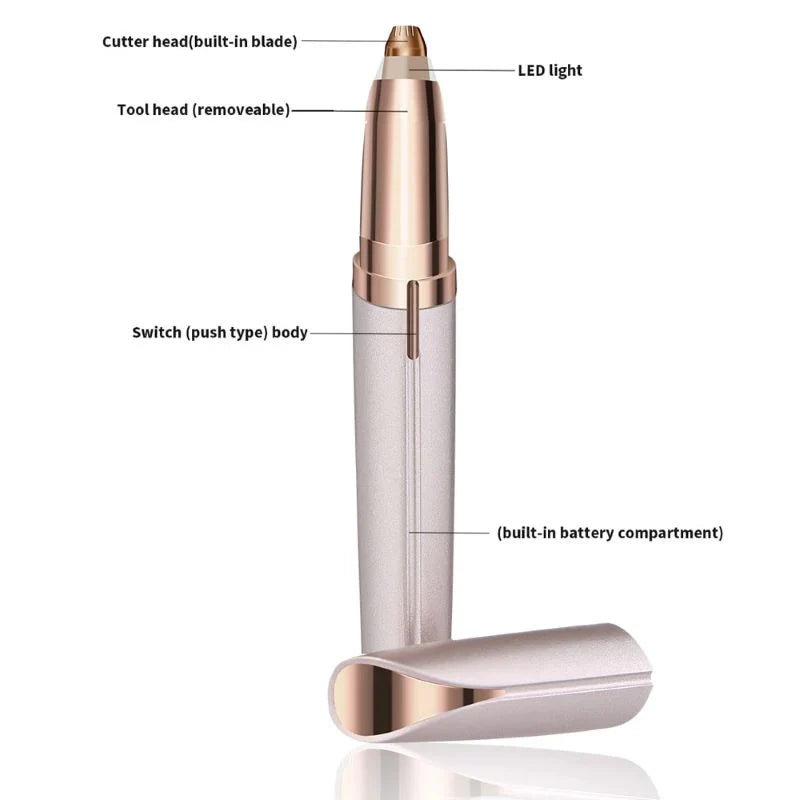 BrowPen | Electric Hair Remover for Eyebrows