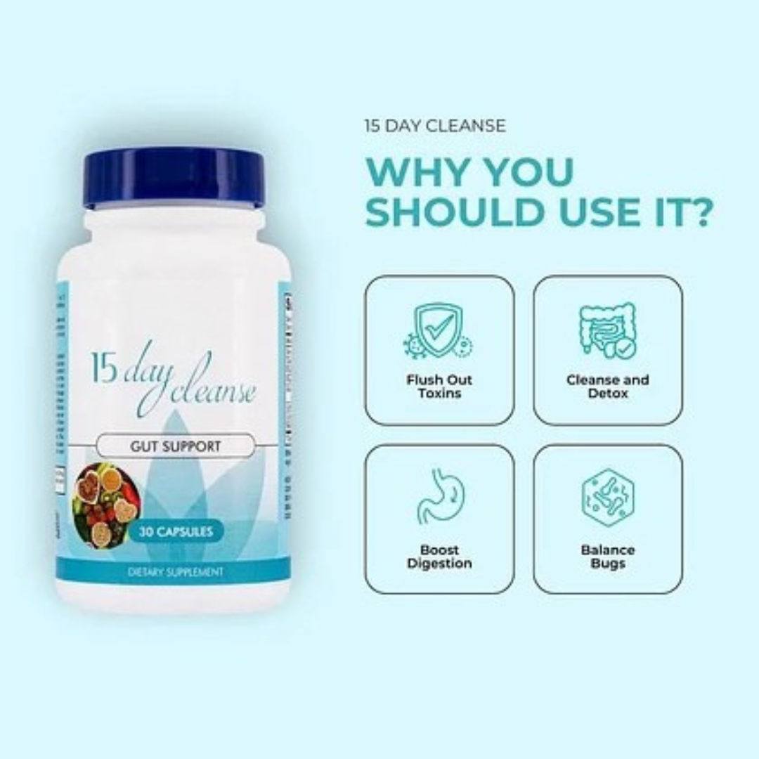 15 Day Cleanse | Digestive Support Supplement