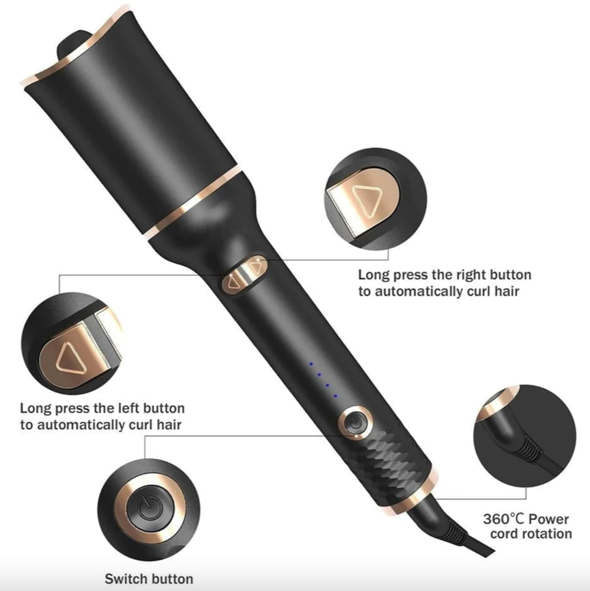 TwistGlam™ | Automatic Ceramic Hair Curler