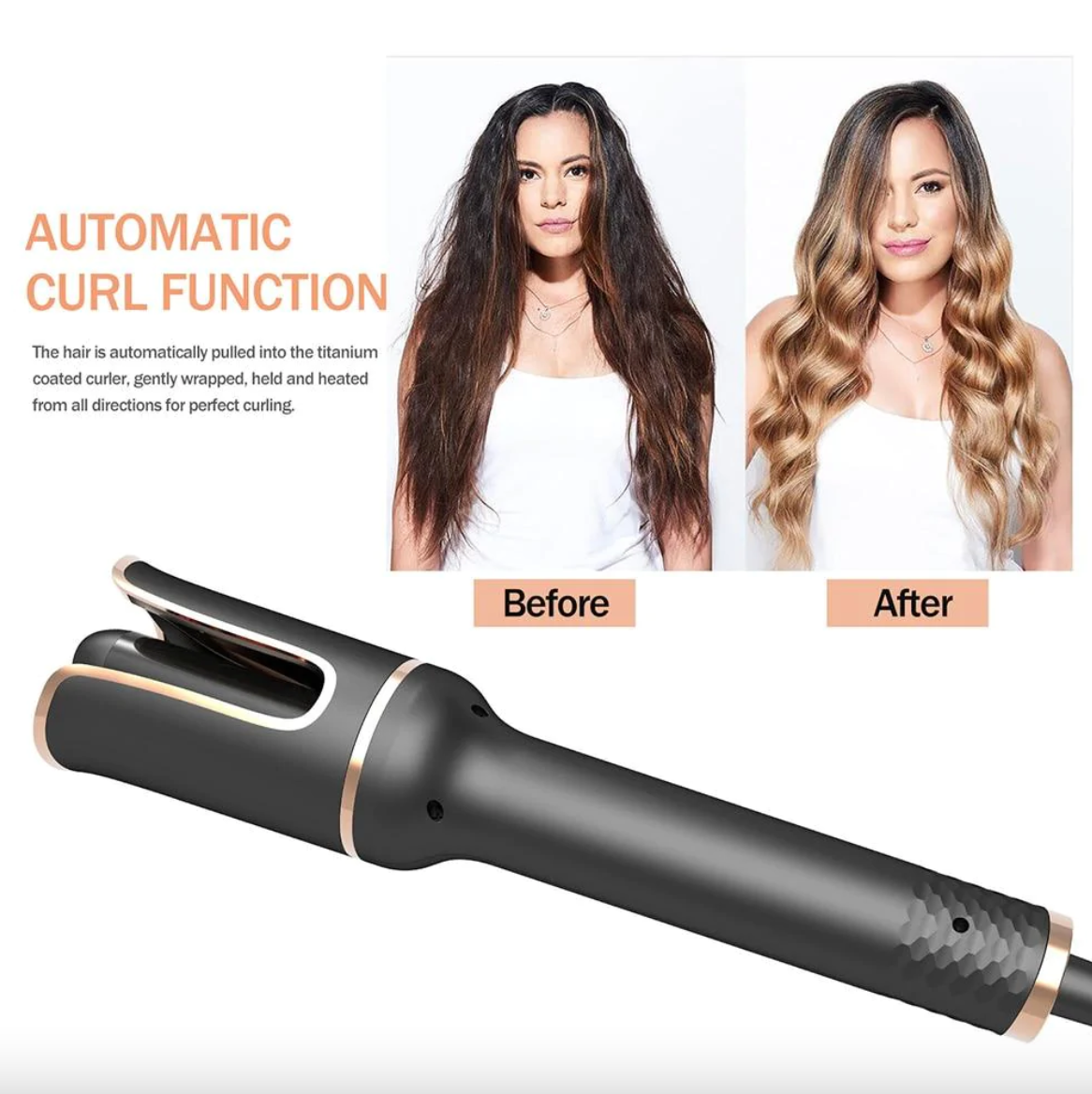 TwistGlam™ | Automatic Ceramic Hair Curler