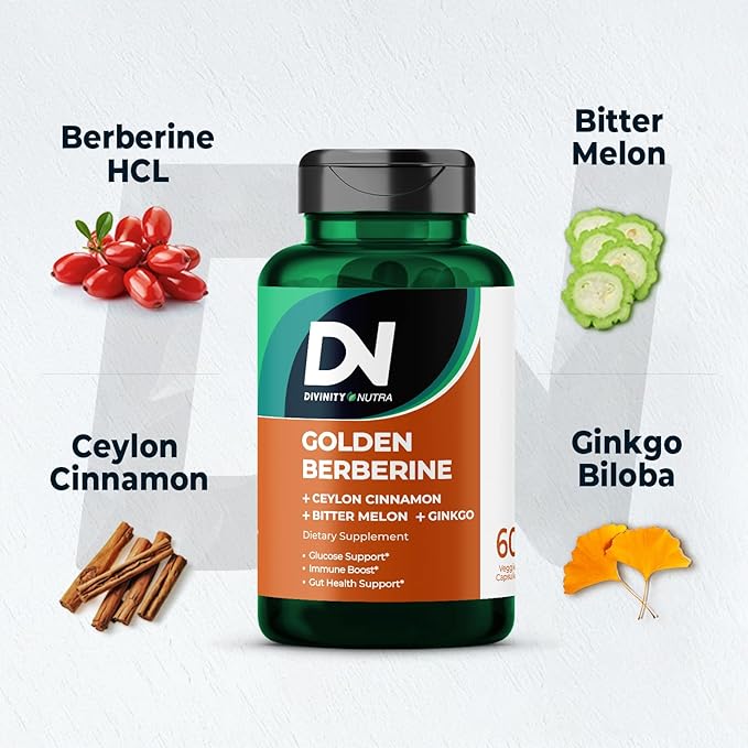 Golden Berberine | Berberine Capsules Supplement