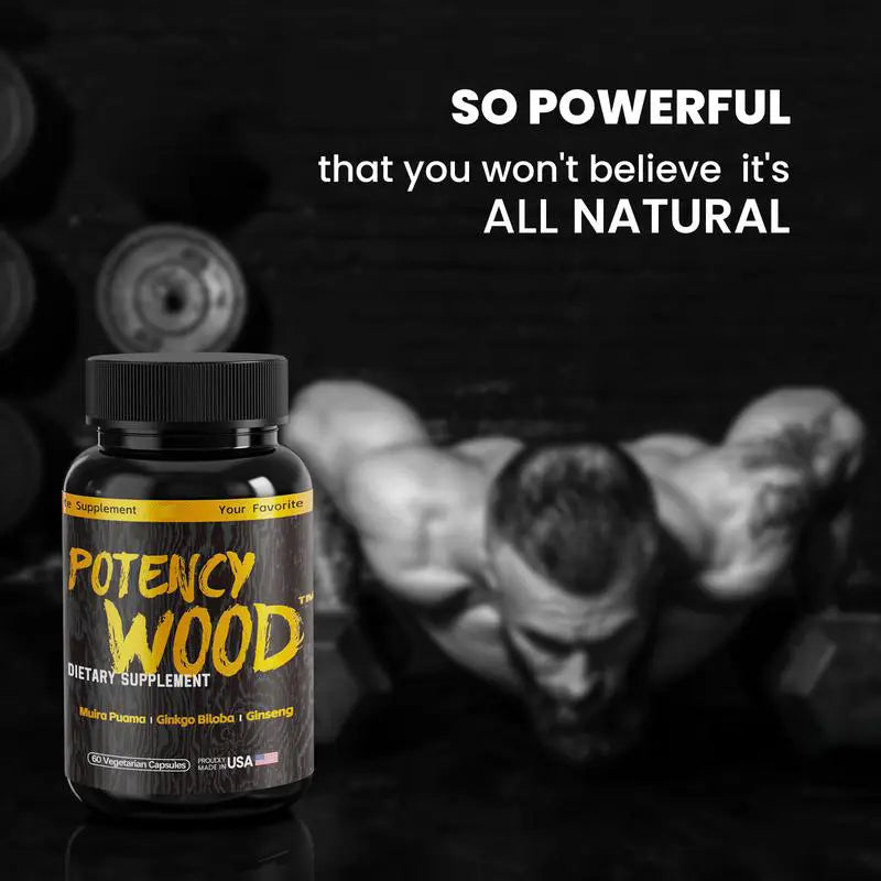 PotencyWood | Energy, Strength & Vitality Supplements