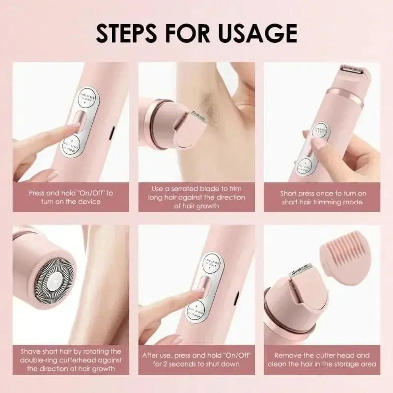 DualShave™ | 2-in-1 Electric Shaver