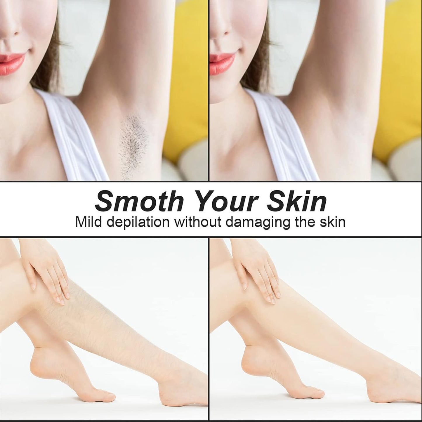 SilkyErase™ | Crystal Hair Remover and Exfoliator