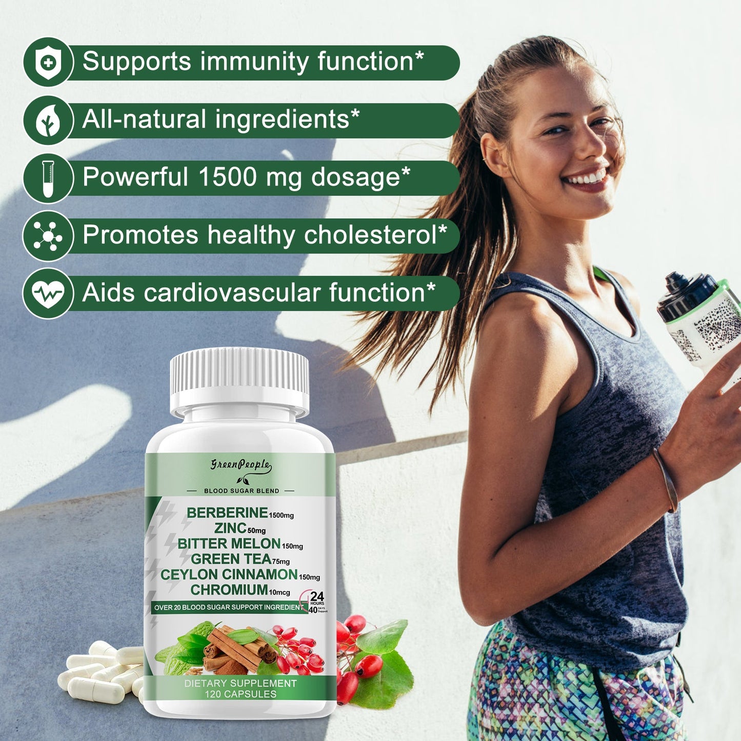 BerbaCore | Berberine Supplement in Capsule Form