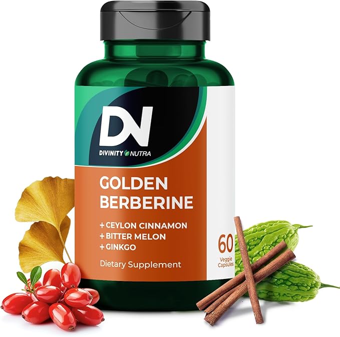 Golden Berberine | Berberine Capsules Supplement