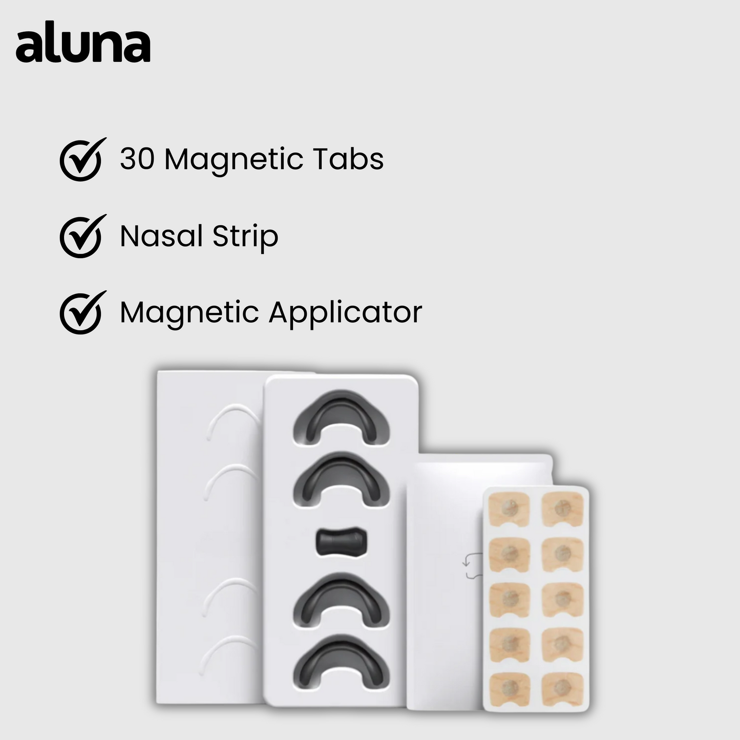 Aluna | Nasal Strip Kit for Better Breathing