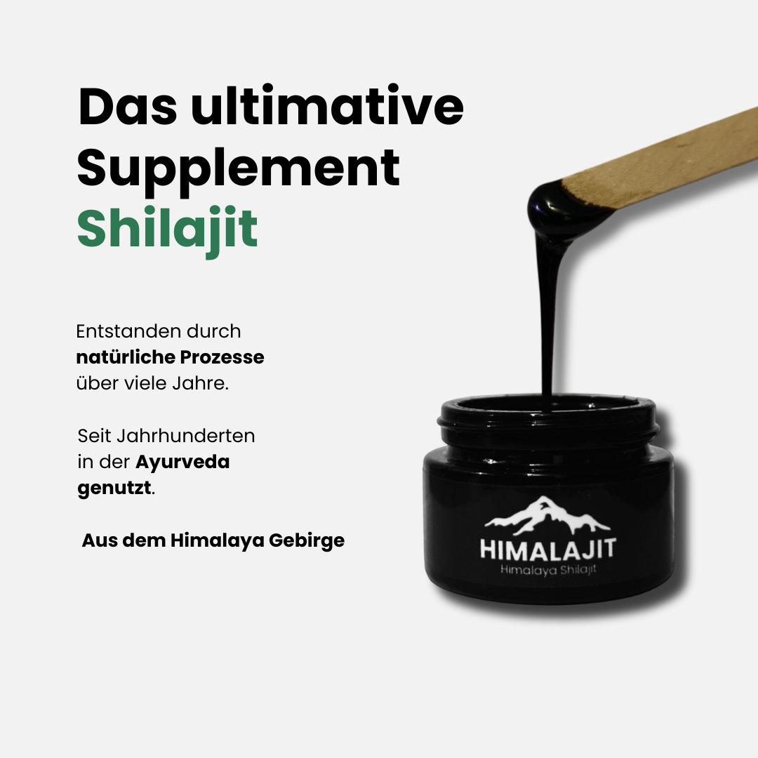 Himalajit | Shilajit Resin from the Himalayas - 30grs