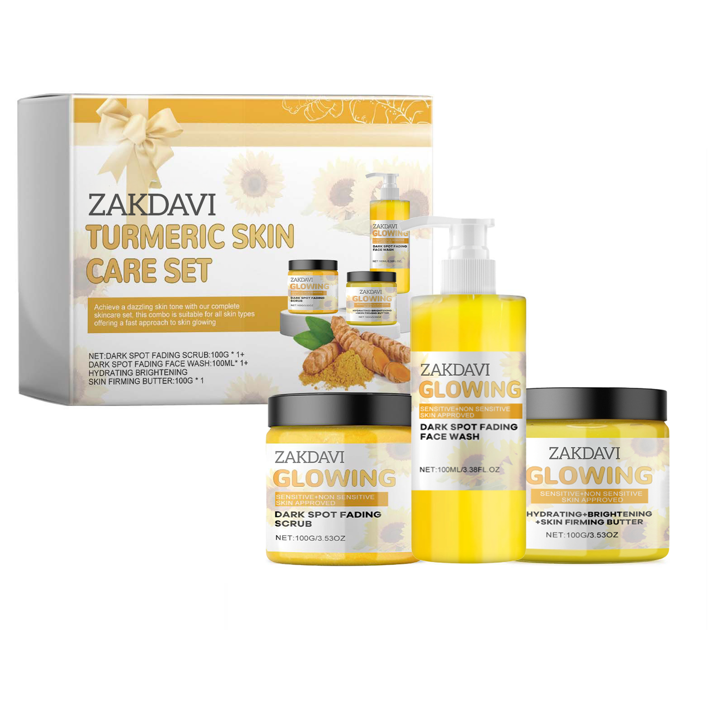 Glowing | Turmeric Face Care Kit