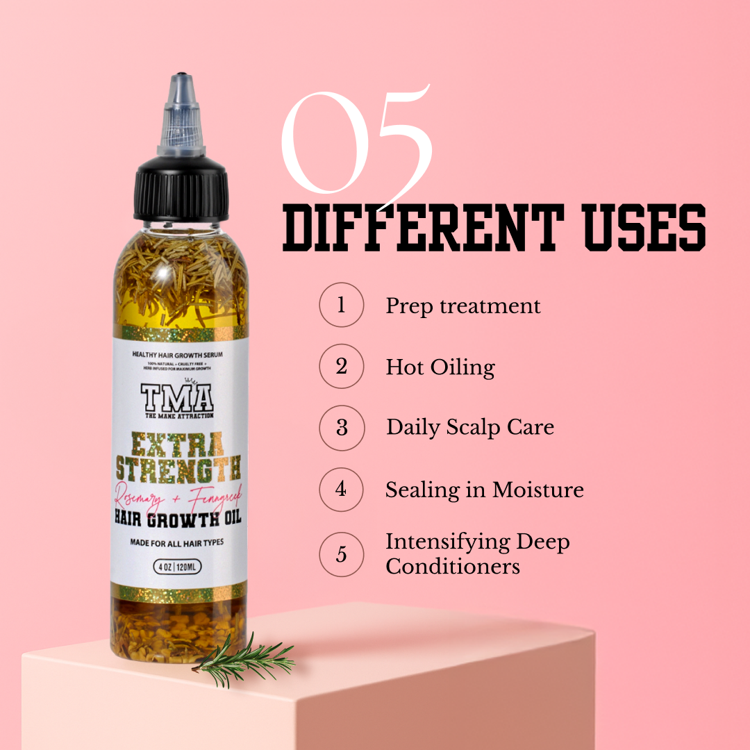 BotaniOil | Hair Oil for Hair Growth with Rosemary and Fenugreek