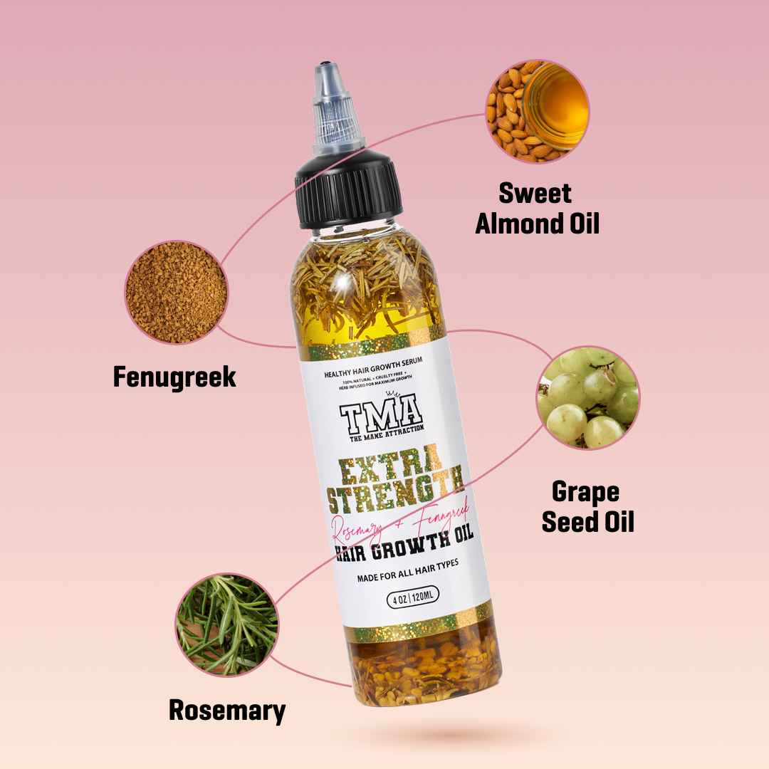 BotaniOil | Hair Oil for Hair Growth with Rosemary and Fenugreek