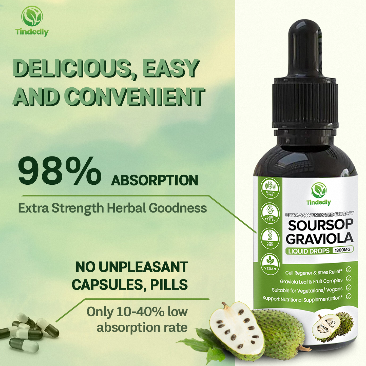 NatureGravi | Soursop Extract for Health and Wellness