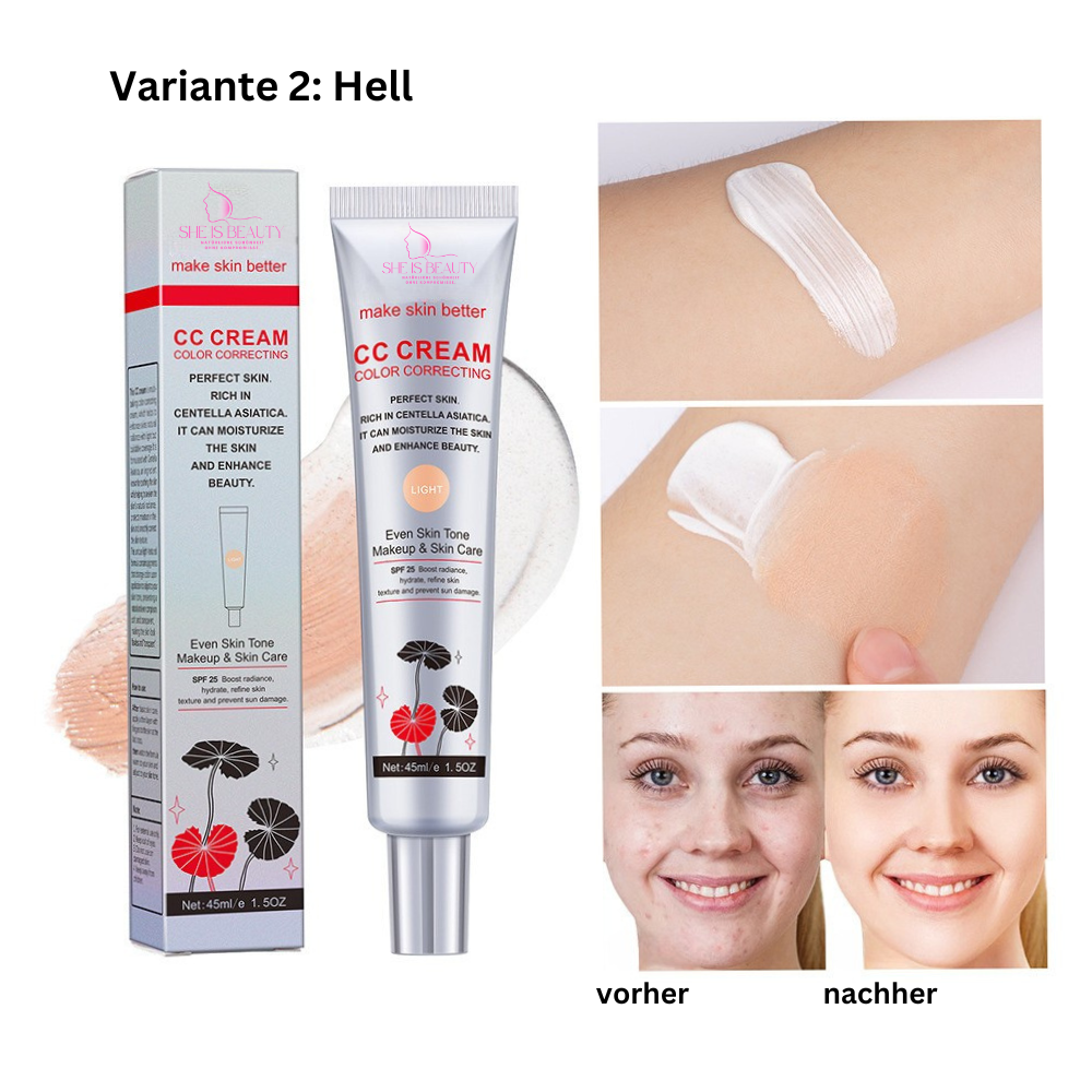 CC Cream | Makeup Corrector that Adapts to Your Skin Tone