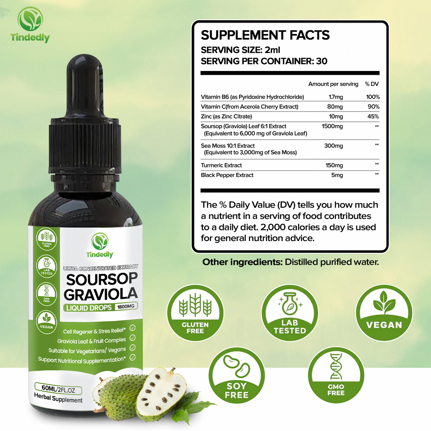 NatureGravi | Soursop Extract for Health and Wellness