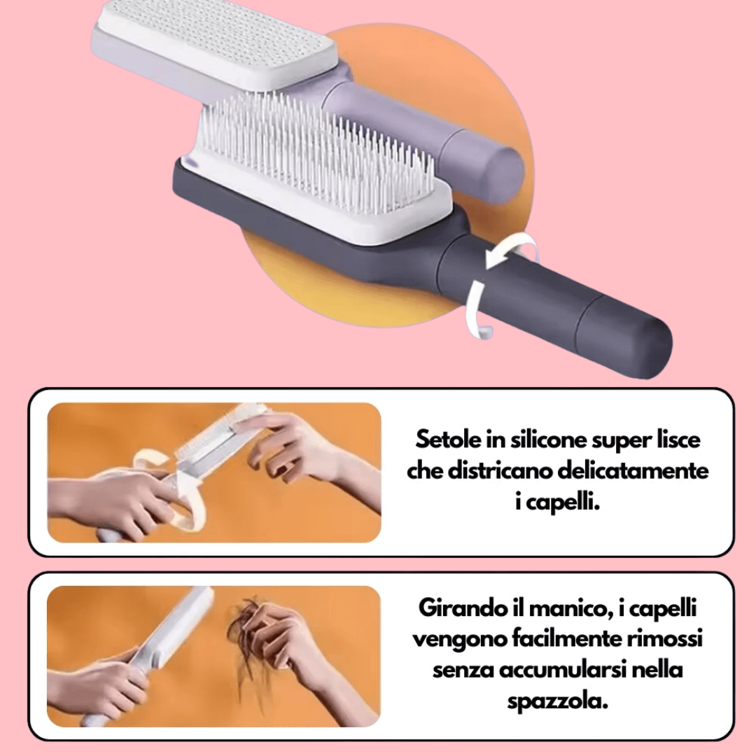 Brushy™ | The brush with retractable bristles