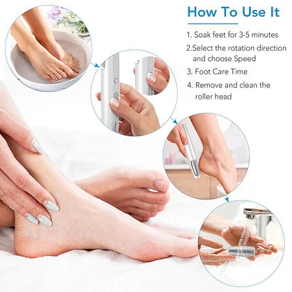 FootLisse | Portable Electric Foot File