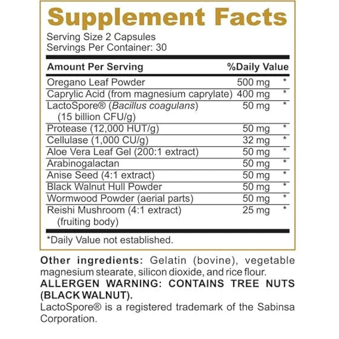 CandidaCleanse | Natural Digestive Support Supplement