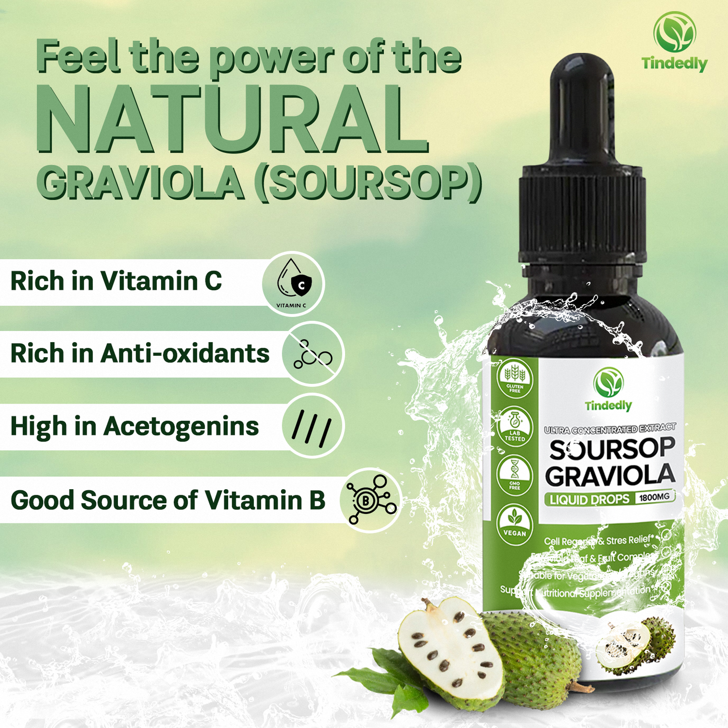 NatureGravi | Soursop Extract for Health and Wellness