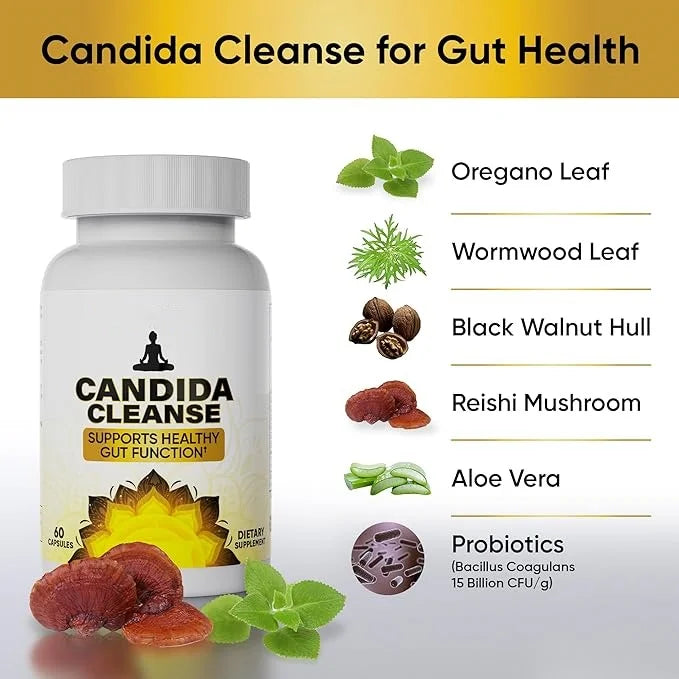 CandidaCleanse | Natural Digestive Support Supplement