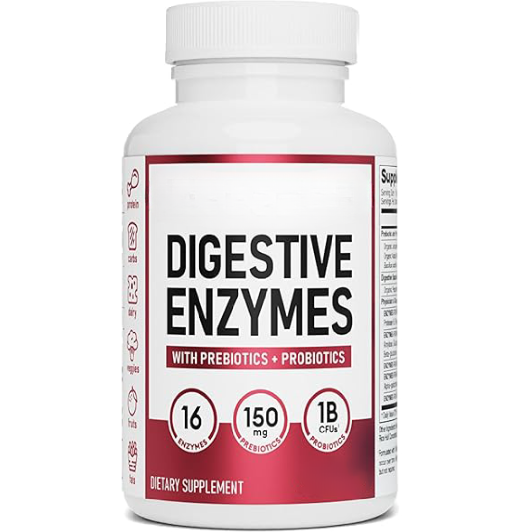 DigestBalance | Digestive Pack: Enzymes & Probiotics