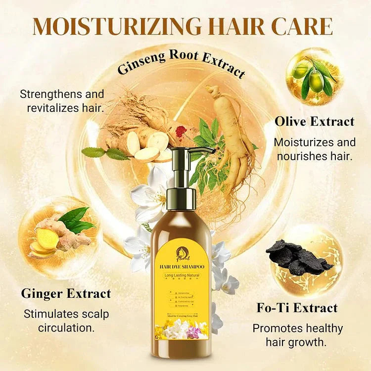 Everglow - Japanese Long Lasting Natural Hair Dye Shampoo
