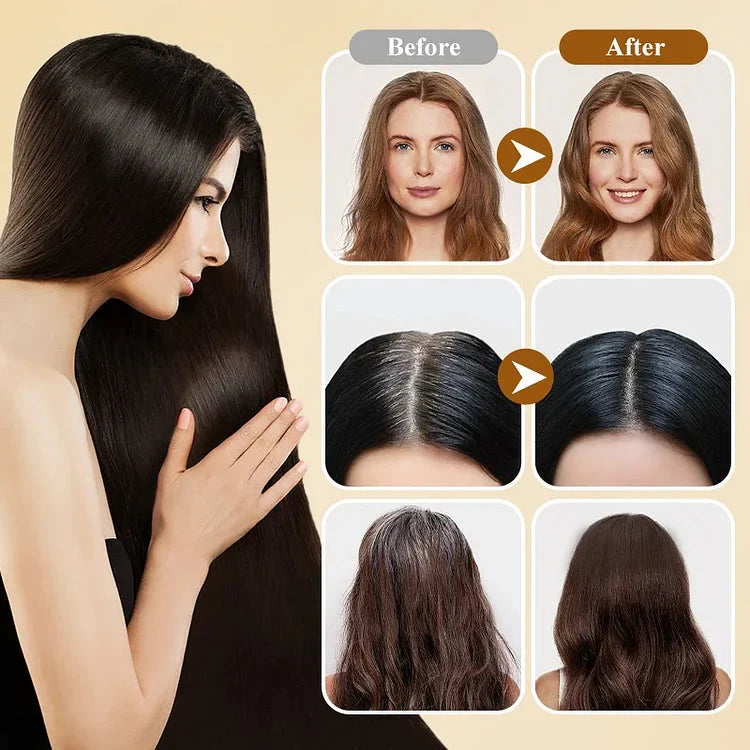 Everglow - Japanese Long Lasting Natural Hair Dye Shampoo