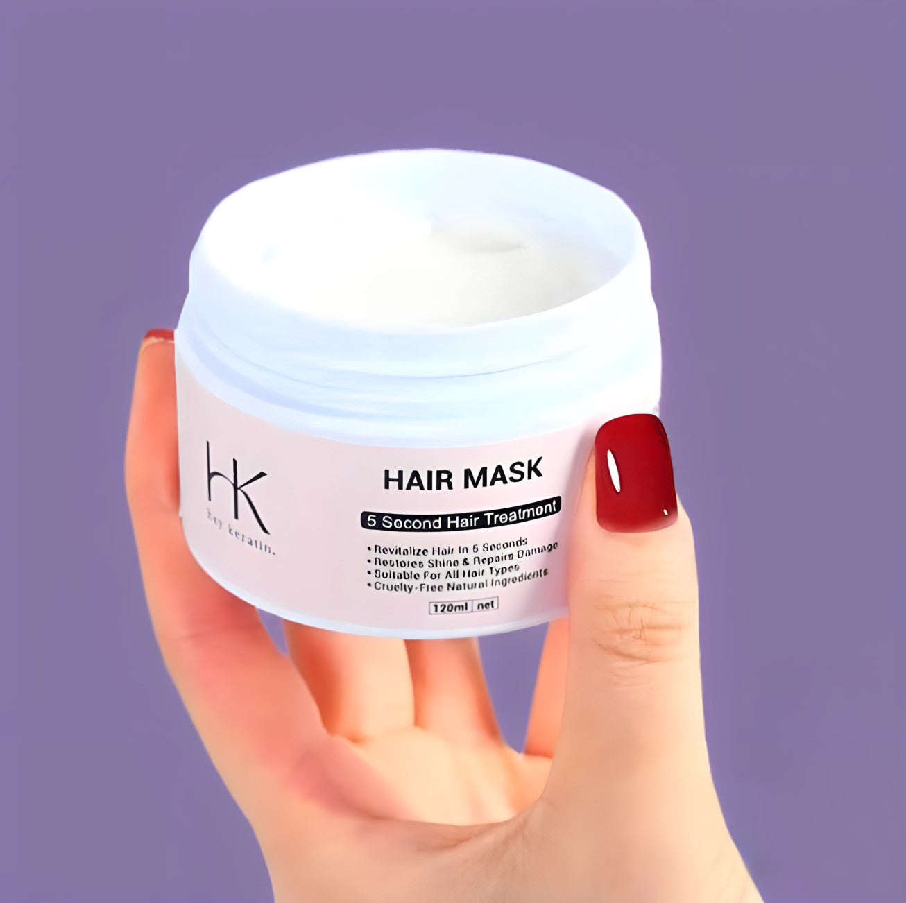 SilkyStrands™ | Vegan Keratin Smooth & Shine Mask