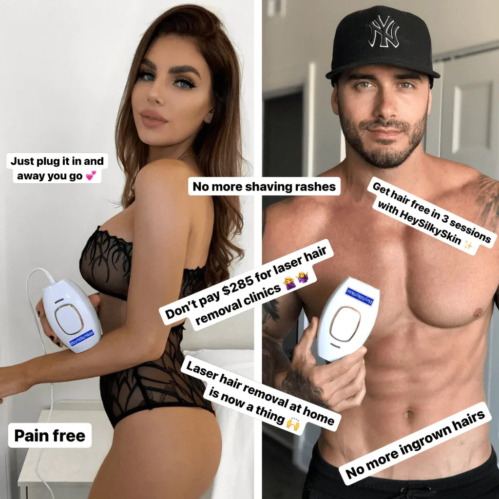 HeySilkySkin | Laser Hair Removal