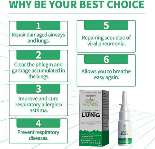 HerbaAir | Organic Herbal Nasal Spray to Relieve Nasal and Pulmonary Congestion