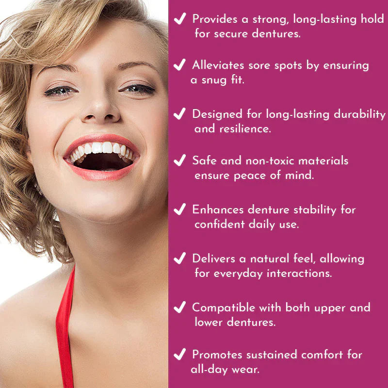 DentaSeal™ | Long-Lasting Denture Adhesive