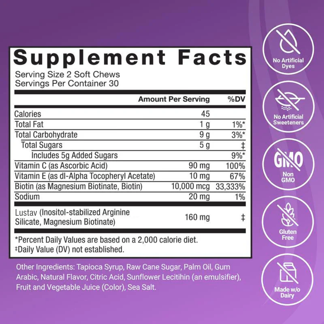 Hair Care Gummies Supplement