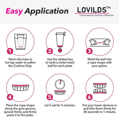 DentaSeal™ | Long-Lasting Denture Adhesive
