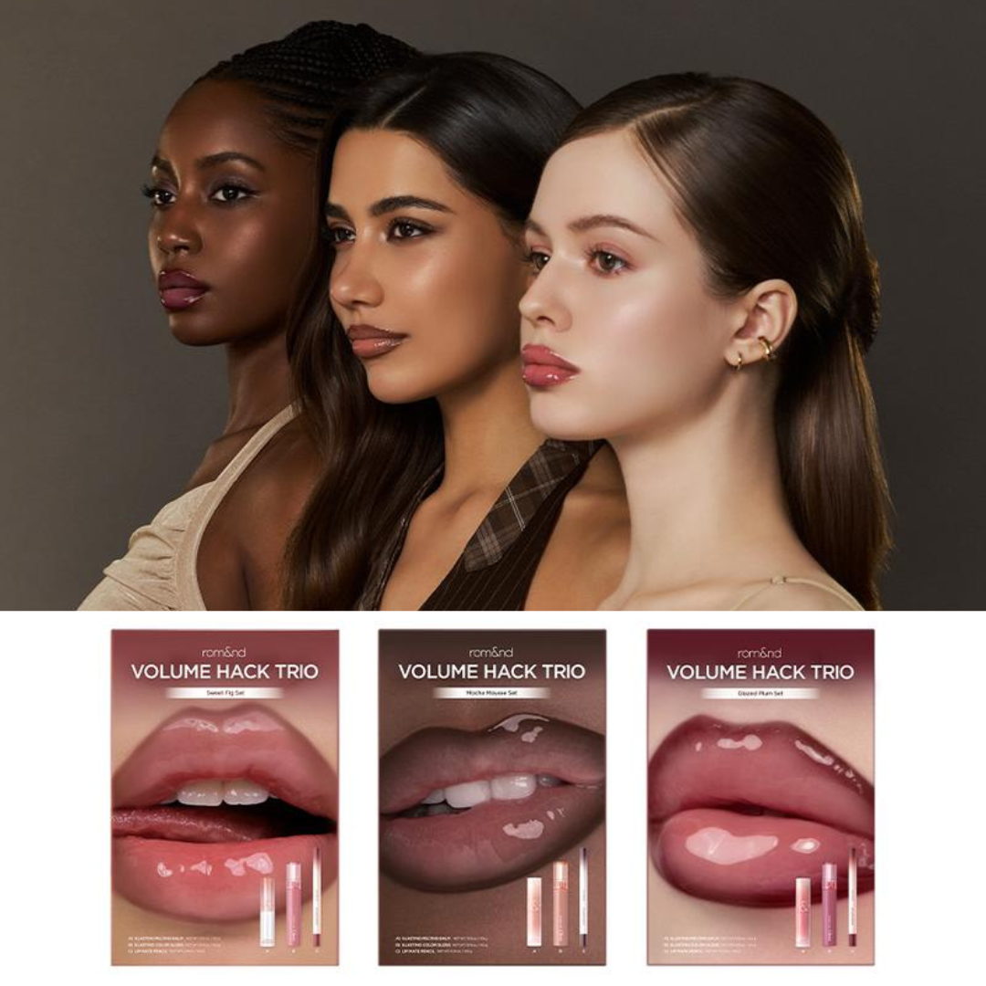 Volume Hack Trio | Korean Beauty Kit For Voluminous Lips