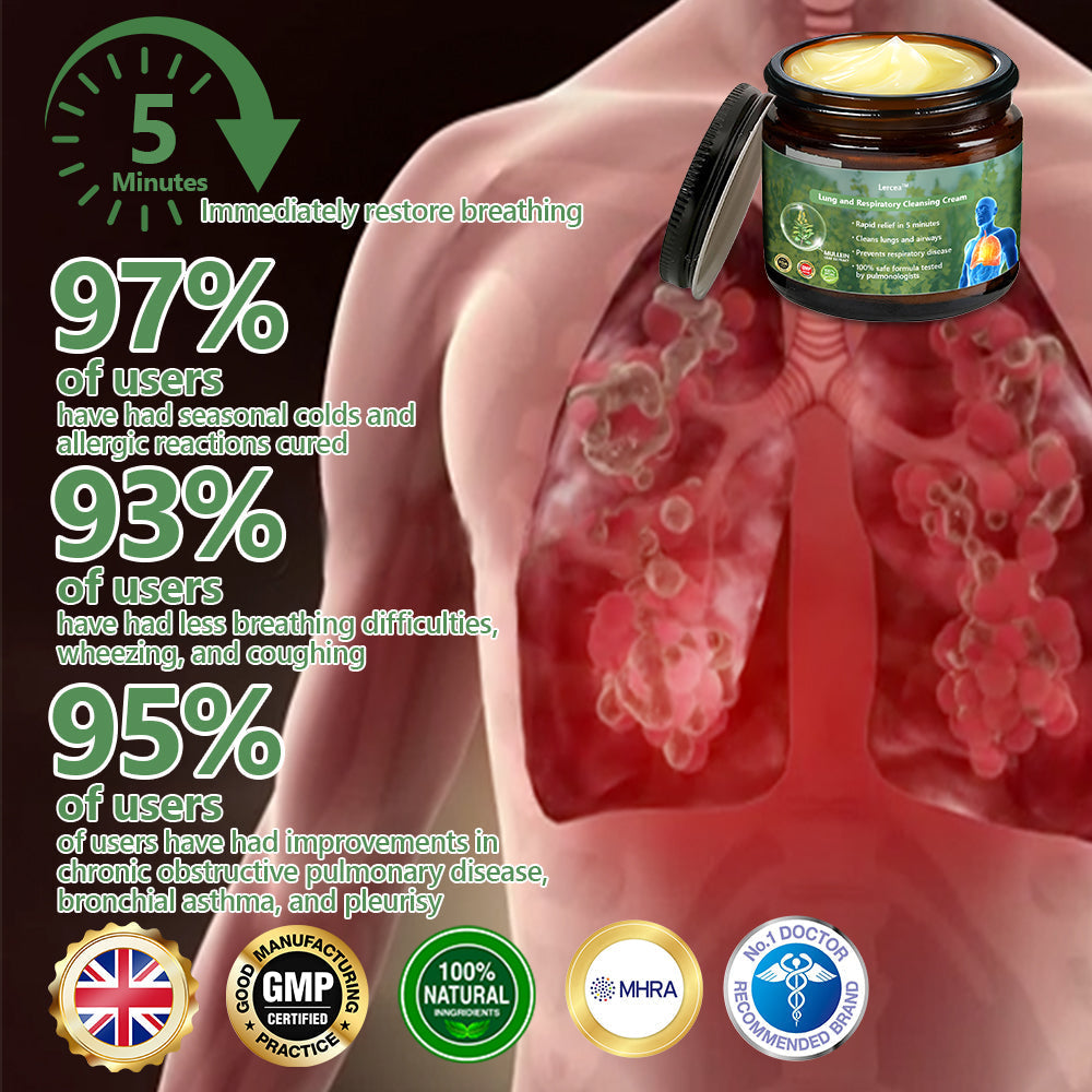 Lercea™ | Mullein Clear Lung Repair Cream