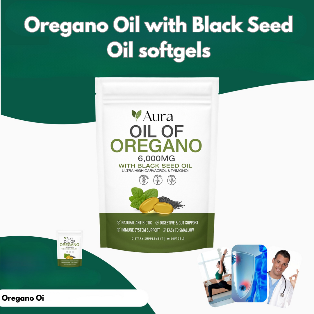 Oregano & Black Cumin Oil Capsules