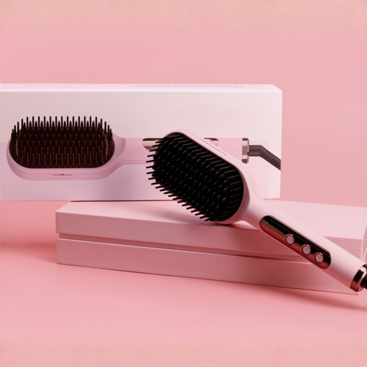 Hair Straightening Brush | Smooth Hair, Less Effort