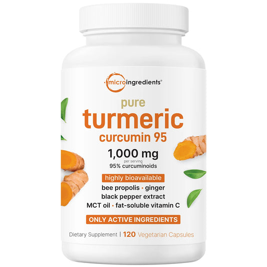 CurcuPure | Pure Curcumin Capsules Supplement