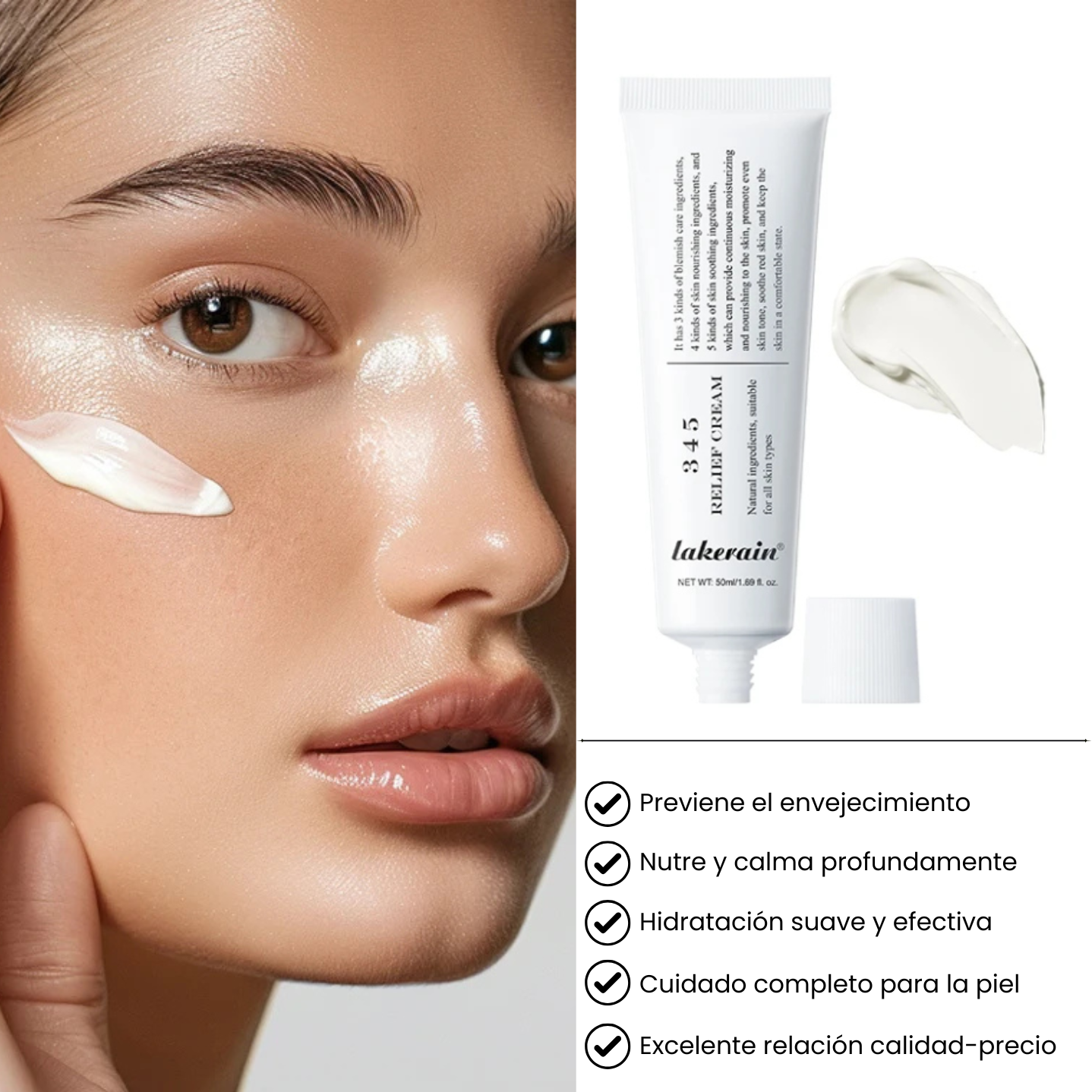 Relief Cream 345™ | Face Care Cream