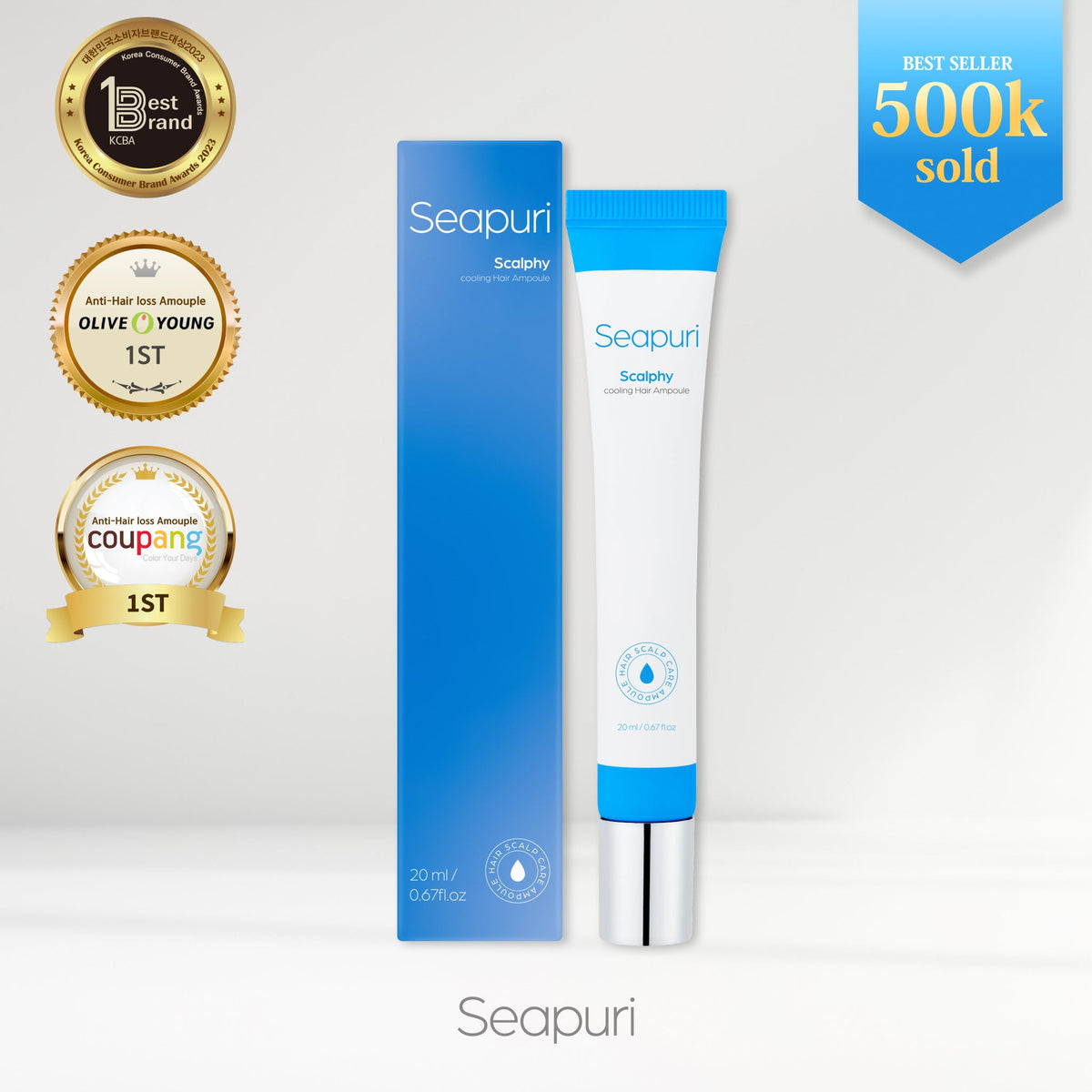 Scalpy™ Cooling Hair Ampoule | Scalp Health & Regrowth