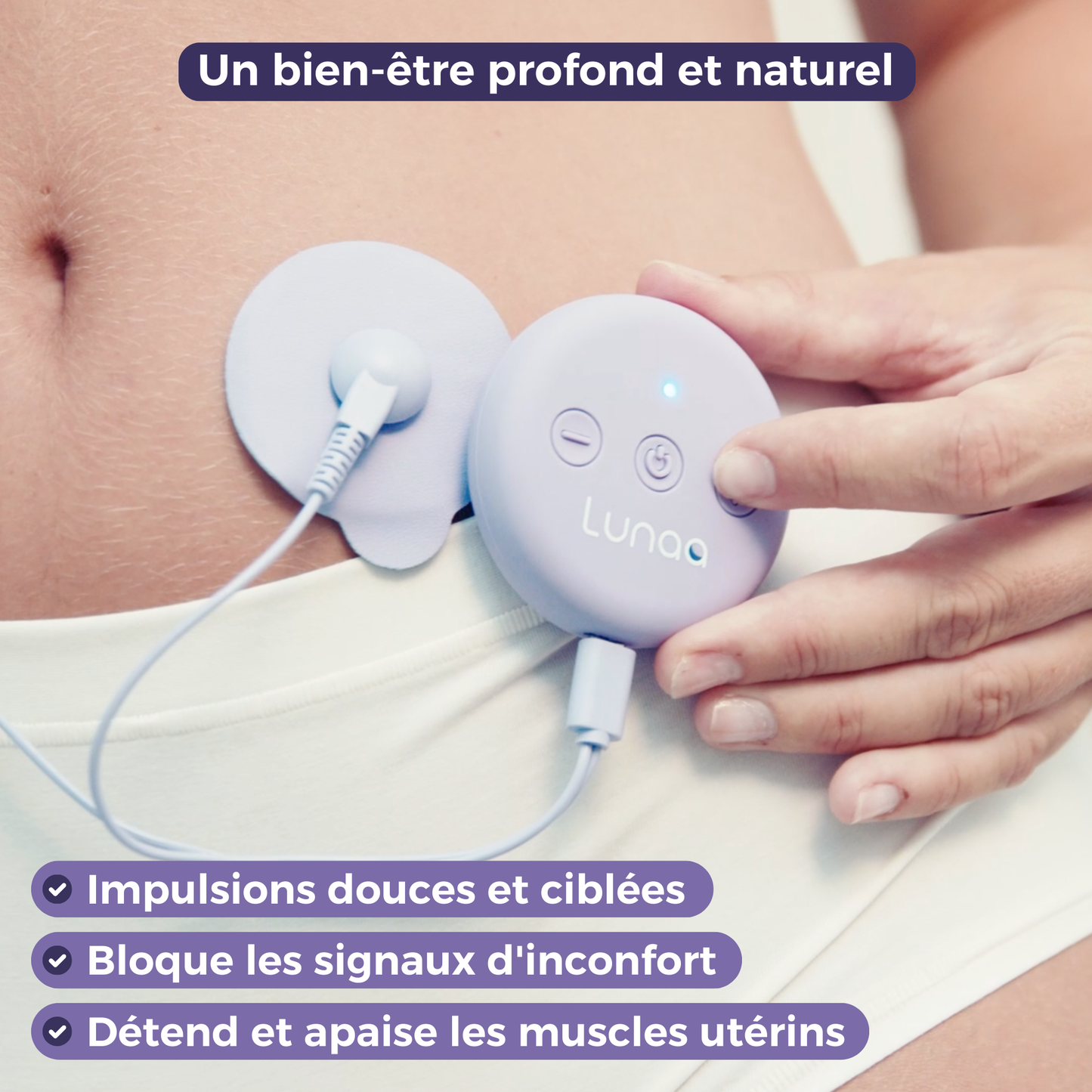 Lunaa Pack | Relaxation Massager for Menstruation