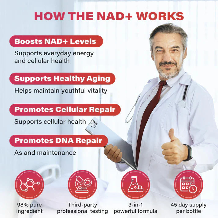 ZOOONE NR1000 | Berry-flavoured drink mix with NAD+ to combat ageing