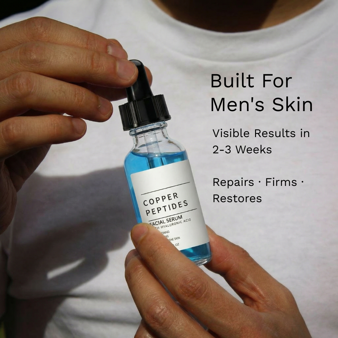Copper Peptides Face Serum — detail view
