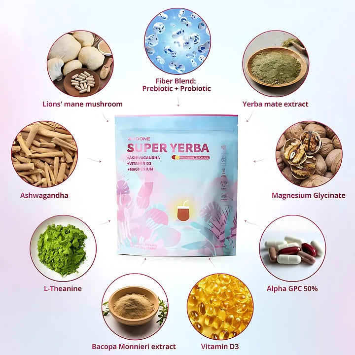 SuperYerba | Instant Yerba Mate Powder Sachets