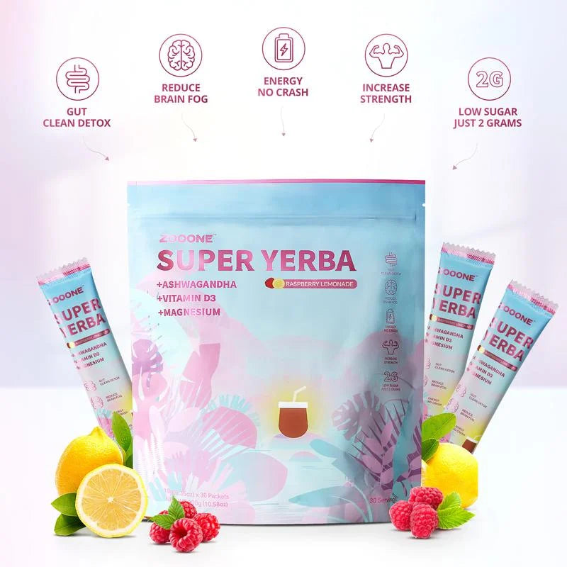 SuperYerba | Instant Yerba Mate Powder Sachets