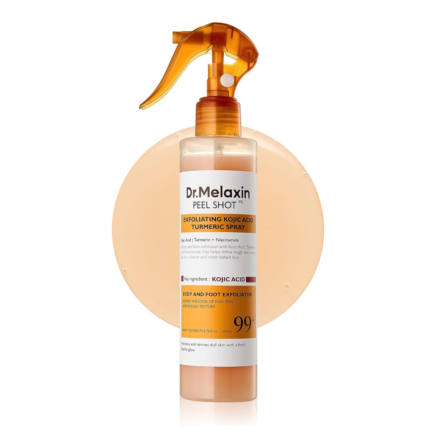 Dr.Melaxin Peel Shot | Exfoliating Kojic Acid Turmeric Spray