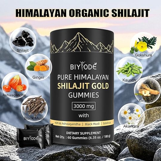 Shilajit Gummies | Pure Himalayan Shilajit Gummies