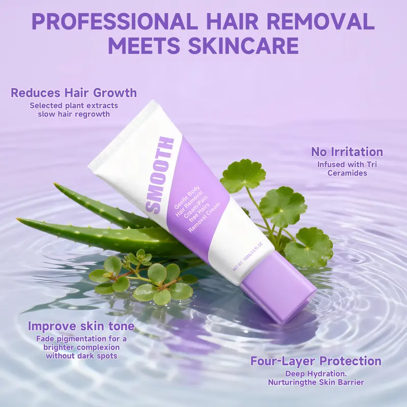 PHOFAY Bikini Pain Hair Removal Cream Duo | Care for Sensitive Areas