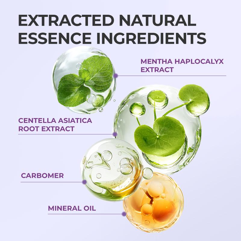 Kreain Nature Soothing Cooling Gel Centella & Mint 20g — key ingredients